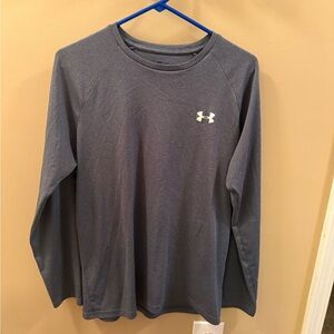 Under Armour Men's Dark Gray Long Sleeve Tee